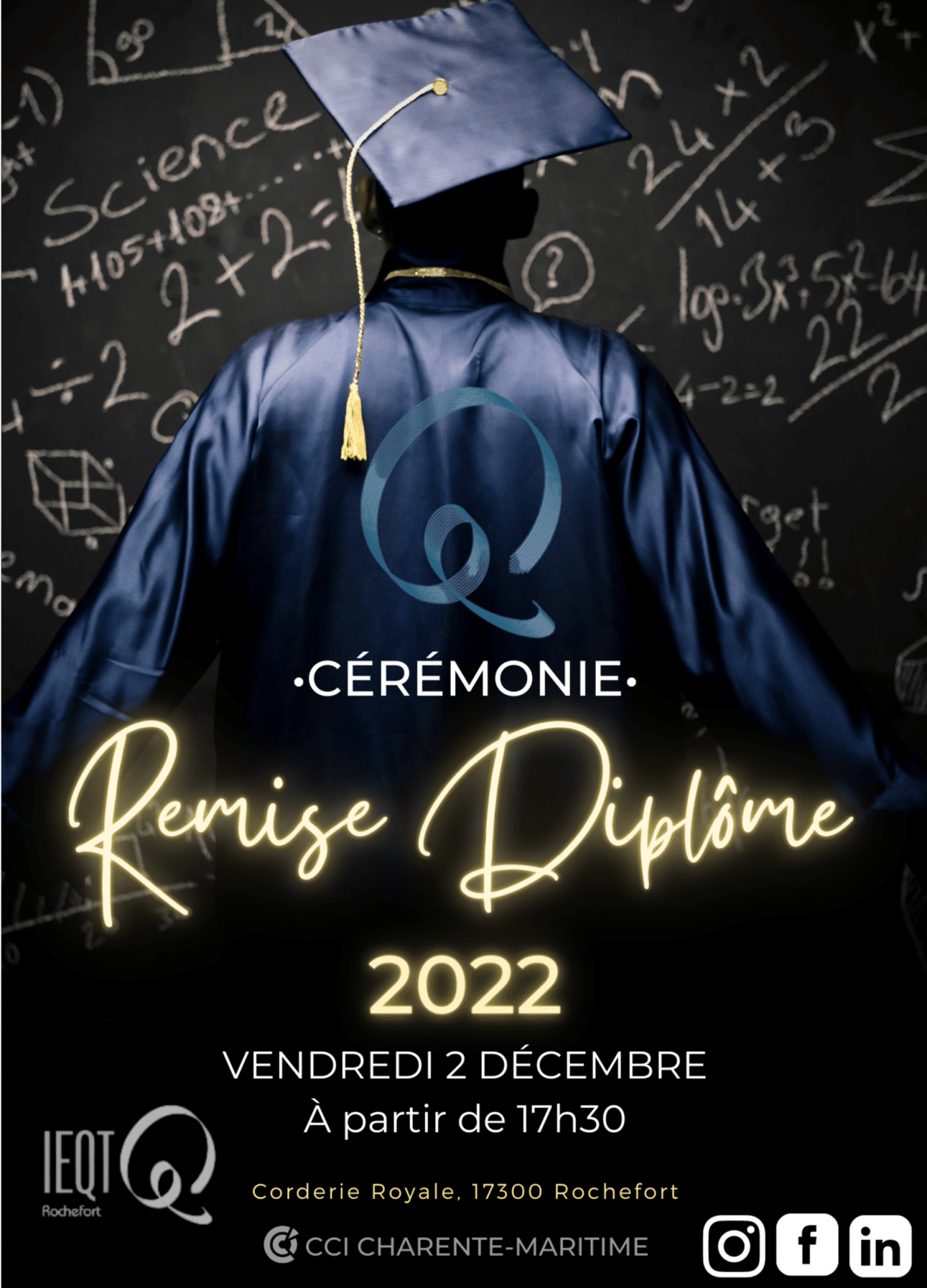 Remise des diplômes 2022 IEQT Network